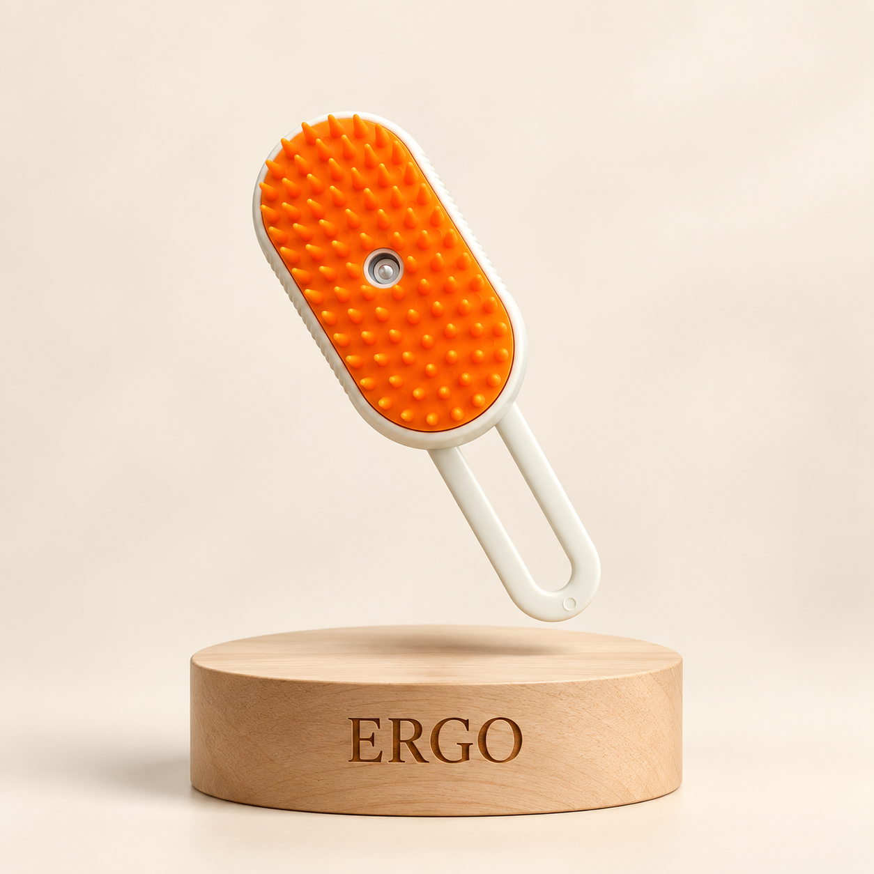 Cepillo para animales con vapor