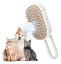 Cepillo para animales con vapor